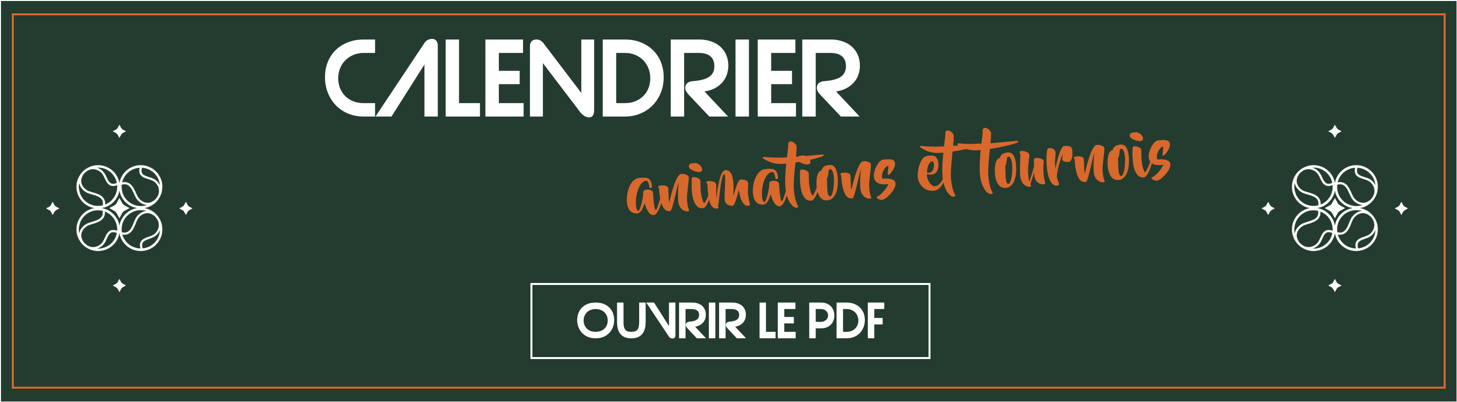 Calendrier animations